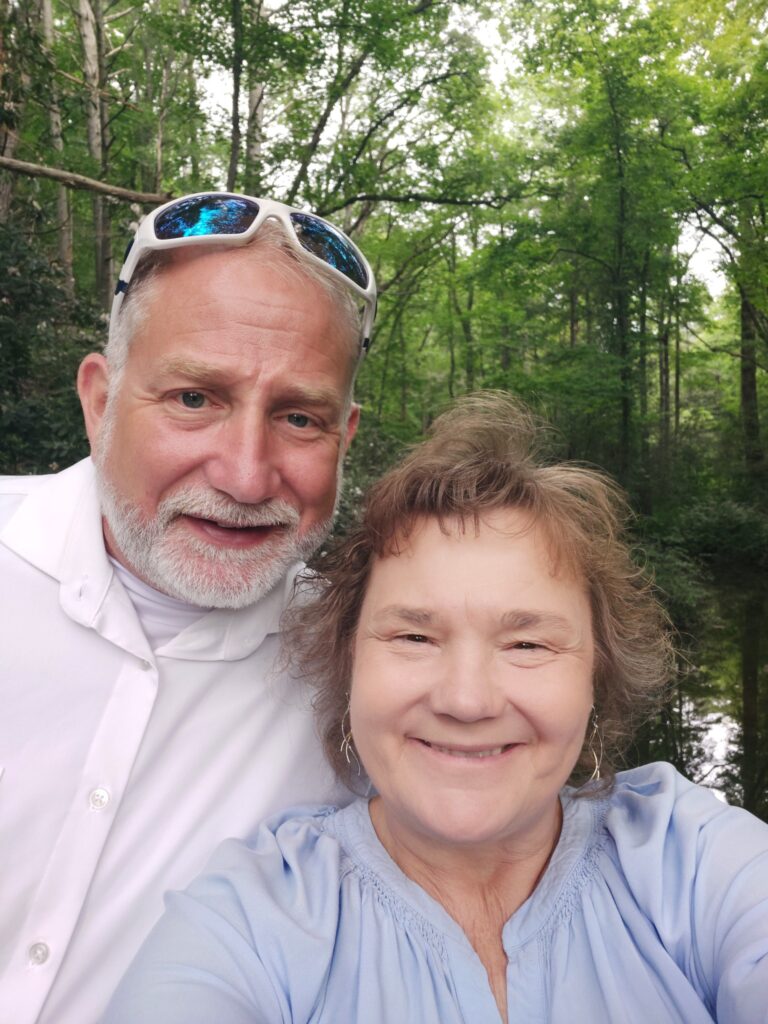 Pastor Frank Gantt with his wife, Candra